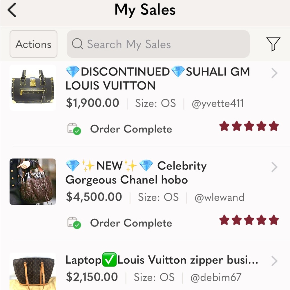 ⭐️ 5 star sales ⭐️